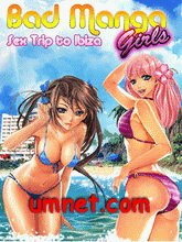 game pic for Bad Manga Girls 2 - Sex Trip To Ibiza  SE K800